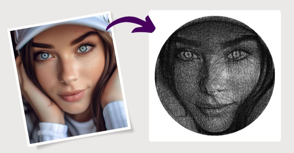 Пример картины в технике струнного искусства